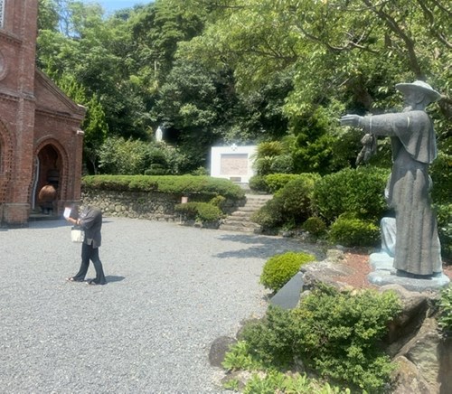 福江島の教会の画像
