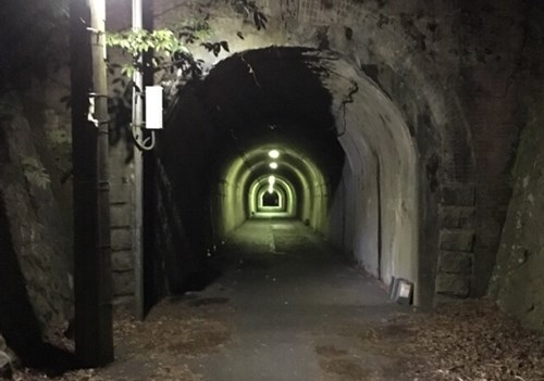 旧東山トンネル（花山トンネル）の写真