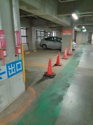 土浦市役所駐車場の写真