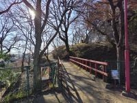 【笠岡市】井戸公園の赤い橋の画像