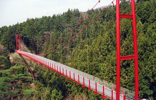 千眼堂吊り橋の写真