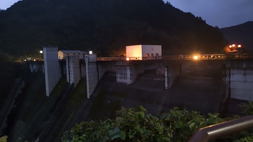 合角ダム(西秩父桃湖)の写真