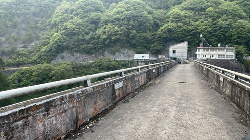 佐波川ダム(大原湖)　の写真