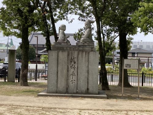 若山神社(桜井駅跡)