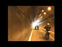 揚川トンネル～本尊岩区間（旧国道49号線）