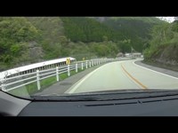 国道181号、四十曲峠、岡山県新庄村-鳥取県日野町　車載動画