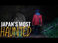 Headless statues of 13 Butsu Cave (Japan Ghost Spot)