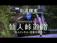 【仙人峠】旧道探索／仙人トンネル・旧釜石鉱山／R283 岩手