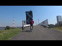 東扇島サイクリング（川崎港海底トンネルを通って）