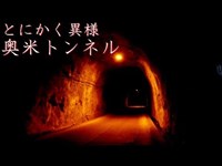 異様さ最大レベル、奥米トンネル【霊TUBE】【心霊スポット】【恐怖】No19
