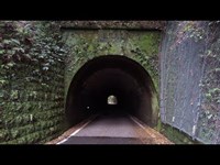指宿市の心霊スポット 2つのトンネル 鳥越隧道トンネルと開聞トンネルTwo tunnels for spiritual spots in Ibusuki city