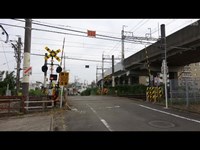 ここは心霊スポットらしいです　横浜線「京王日向踏切」　Yokohama Line Keio Hinata railroad crossing　2020.10.28