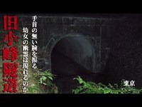 心霊調査45 手首の無い腕を振る幼女の幽霊が助けを求めて現れるトンネル　～旧小峰トンネル(小峰隧道)