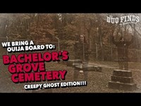 Bachelor's Grove Cemetery Video - We bring a Ouija board in the cemetery!